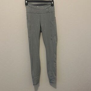 Gray Sparkle Leggings